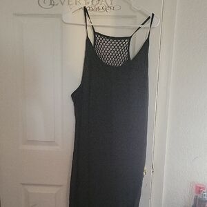 Elegant Black Midi Dress